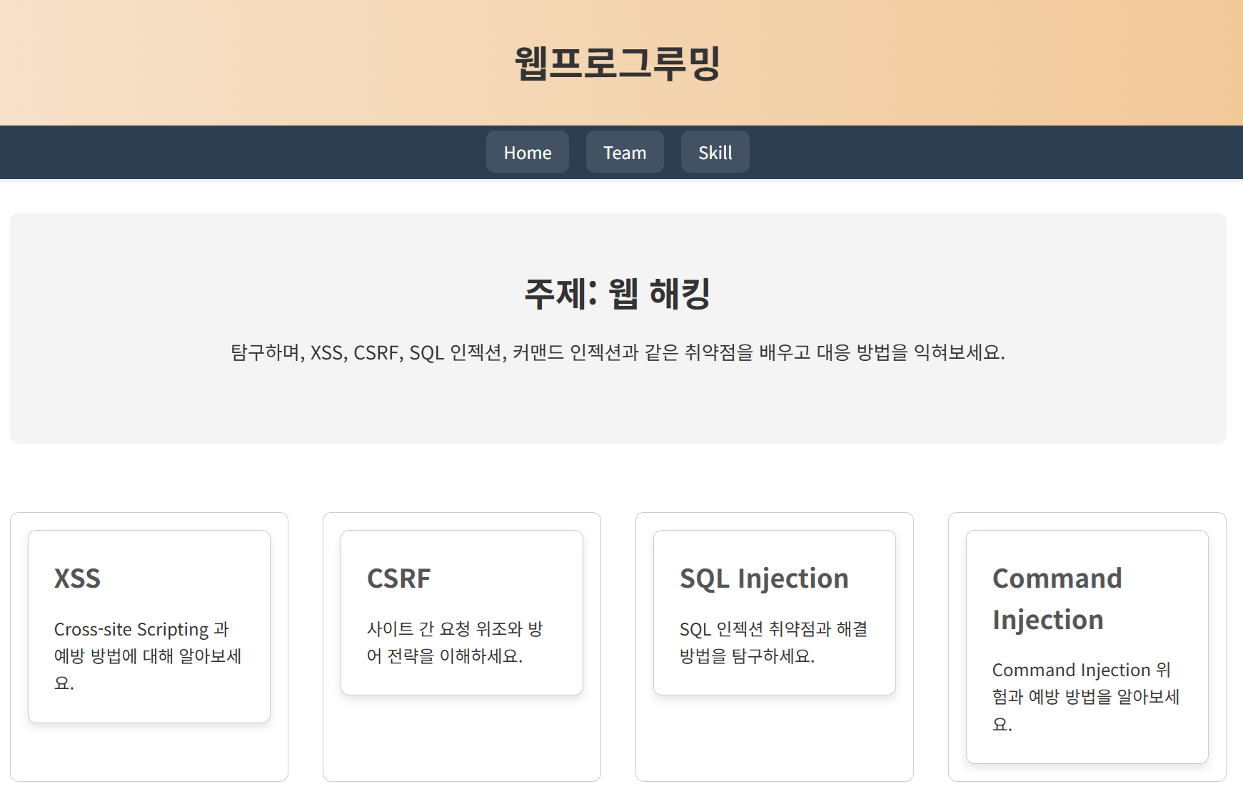 Team Project